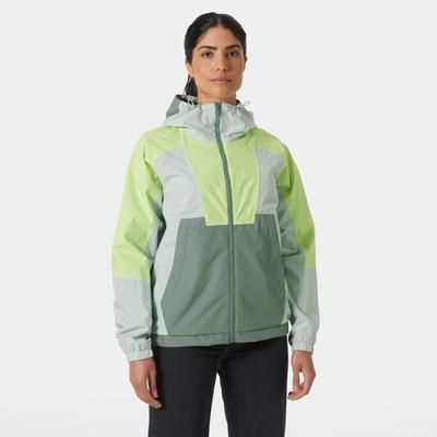 Helly Hansen Women’s Rig Rain Jacket Green XL