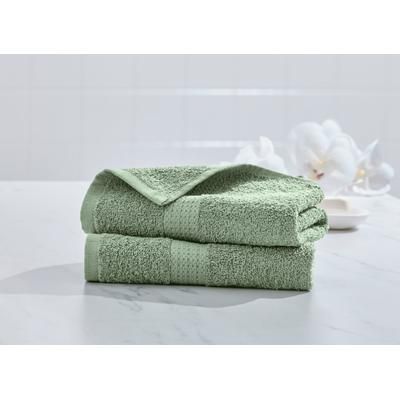 BH Studio 2-Pc. Hand Towel Set by BrylaneHome in Green