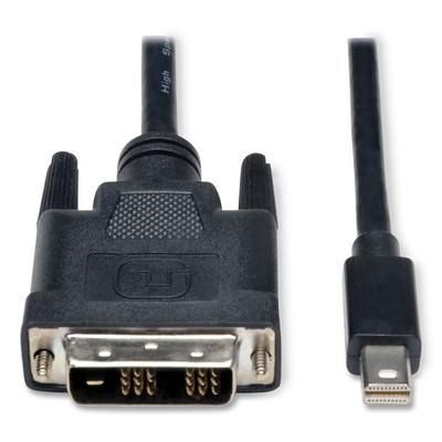 Tripp Lite P586006DVI Mini DisplayPort to DVI Cable Adapter (M/M), 6 ft.