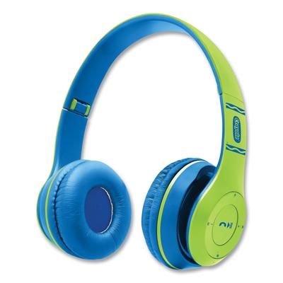 Crayola CHPBT348GRN Boost Active Wireless Headphones, Green/Blue MIGCHPBT348GRN