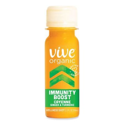 Vive® Organic 34800002 Immunity Boost Cayenne, 2 oz Bottle, 12/Pack GRR34800002