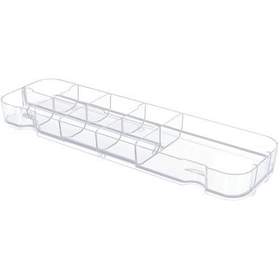 Deflecto 29311CR Caddy Storage Tray - 9 Compartment(s) - 1.3", x 13.1" x 3.8" Depth DEF29311CR