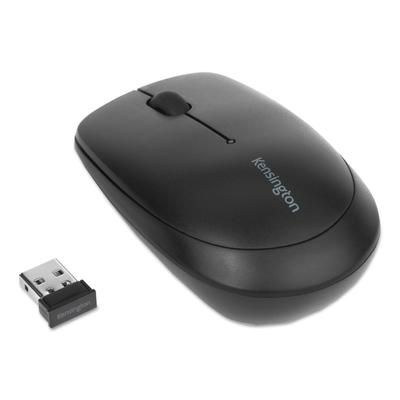 Kensington 75228 Pro Fit Wireless Mobile Mouse, 2.4 GHz Frequency/30 ft Wireless Range, Left/Right Hand Use, Black KMW75228