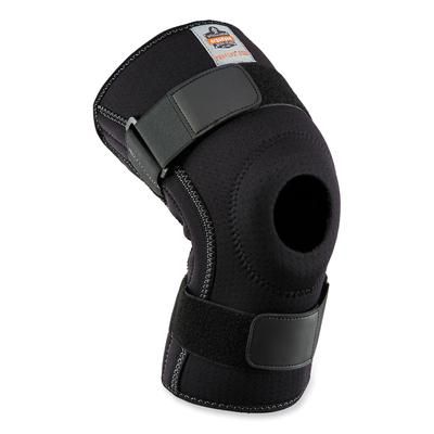Ergodyne 16543 ProFlex 620 Open Patella Spiral Stays Knee Sleeve, Medium, Black, Ships in 1-3 Business Days EGO16543