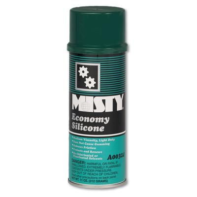 Misty 1002077 Economy Silicone Spray Lubricant, Aerosol Can, 11oz, 12/Carton - Case of 12 AMR1002077