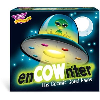 Trend Enterprises T20004 enCOWnter Three Corner Card Game - 2 to 4 Players TEPT20004