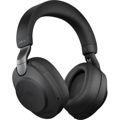 Jabra Evolve2 85 Headset - Stereo - Wireless - Bluetooth - Over-The-Head - Binaural - Supra-Aural - Black