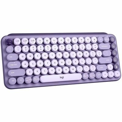 Logitech Pop Keys - Cosmos - Wireless Connectivity - Bluetooth - 32.81 Ft - 5 Emoji Hot Key(S) - Chromeos - English - Computer, Tablet, Smartphone - Pc, Mac - Mechanical Keyswitch