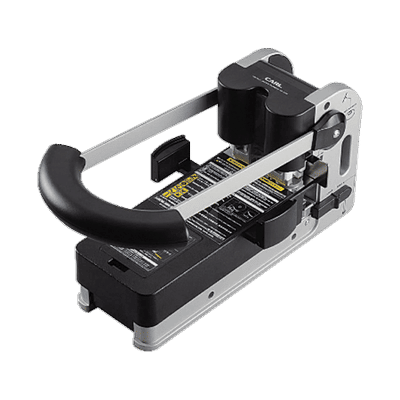 Carl Xhc 2300N Extra Heavy-Duty 2-Hole Punch, Gray