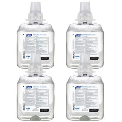 Purell Healthcare Healthy Soap Antibacterial Foam Soap Refills, Floral Scent, 1250 Ml, Pack Of 4 Refills