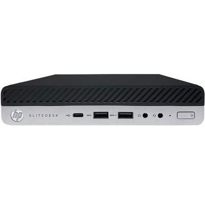 HEWLETT PACKARD CO HP EliteDesk 800G4 Mini Refurbished Desktop PC, Intel Core i7, 16GB Memory, 256GB Solid State Drive, Windows 10 Pro
