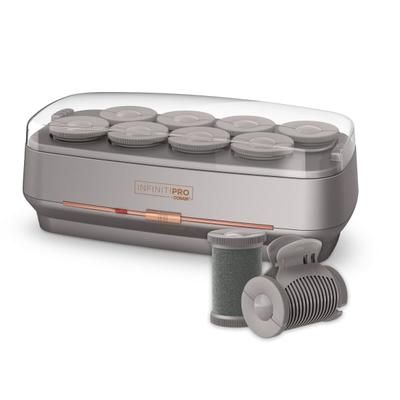Infinitipro By Conair Luxe Volume Hair Setter Roller Set, Flocked, Set Of 8 Rollers