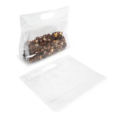 Box Bottom Zipper Handle Bags 9 3/4" x 3 1/4" x 8" 25 Pack BBHB98