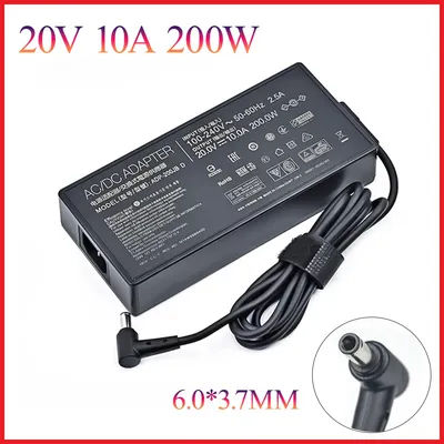 200W 20V 10A Laptop Charger Adapter ADP-200JB D For ASUS TUF DASH F15 FX516PR FA506QR ROG ZEPHYRUS G15 GA503QM-HQ121R