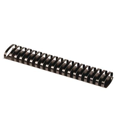 Fellowes Plastic Comb Bindings, Oval, 2" Diameter, 500 Sheet Capacity, Black, 40/Pack (FEL52369)