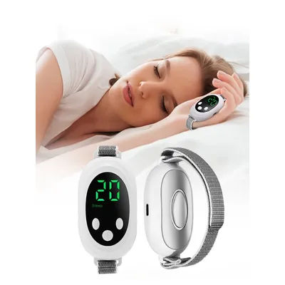 EMS Microcurrent Sleep Aid Watch Pulse Acupoint Stimulation Anti-anxiety Insomnia Pressure Relief Hand Massager Sleeping Device