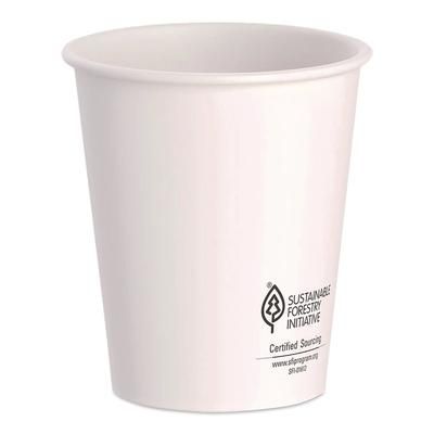 Dart ThermoGuard Paper Hot Cup, 12 oz, White, 30/Pack (DCCDWTG12W)