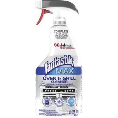 Fantastik 323562 Max Oven & Grill Cleaner, Foam Spray, 32 fl oz (1 quart), White