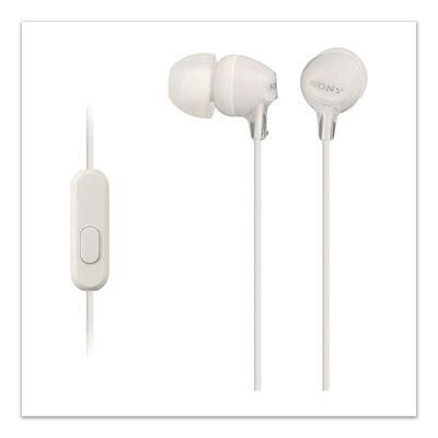 Sony MDREX15AP Fashion Color EX Earbuds, White (SON1668136)