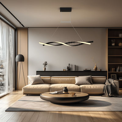 Wavey | Minimalist Pendant Light | Large / Warm White (3000k) | MOD LIGHTING