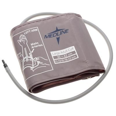 Medline Adult BP Cuff, Size Large (30 cm - 42 cm), 1 EA (MDS9972)