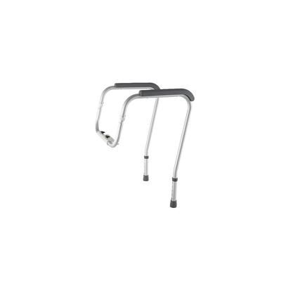 Medline Aluminum Foldable Toilet Safety Rails, Retail Packaging, 1/CS (MDS86100RF)