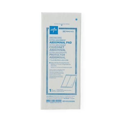 Medline Sterile Abdominal Pad, 8" x 7.5", 240/CS (PRM21453)