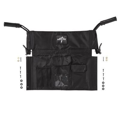Medline Black Upper Handle for Ultralight Bariatric Transport Chair, 1 PR (WCA808UHKR)