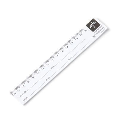 Medline Educare Paper Wound Ruler, 25 Rulers per Pad, 250/PK (MSCEDURULER)