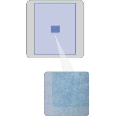 Medline Invisishield Eye Drape with Incise, 40/CS (DYNJSD1060)