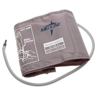 Medline Adult BP Cuff, Size Medium (22 cm to 30 cm), 1 EA (MDS9971)