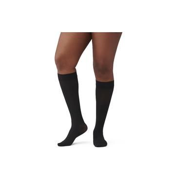 Curad Compression Hosiery, Knee High, 20-30 mmHg, Black, Size E (2XL), 1 EA (MDS1703EBH)