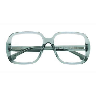 Male s square Green Acetate Prescription eyeglasses - Eyebuydirect s Gunter