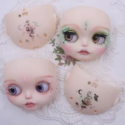 ICY DBS Blyth 1/6 Hand Painted Green Snake White Snake Makeup White Skin White Eyelashes DIY Toys SD