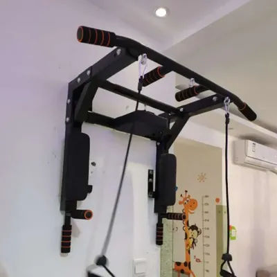 Barre de traction de gymnastique à domicile, barre horizontale murale, équipement de Fitness d'intérieur, corde de puissance de boxe, entraînement de fronde SJ