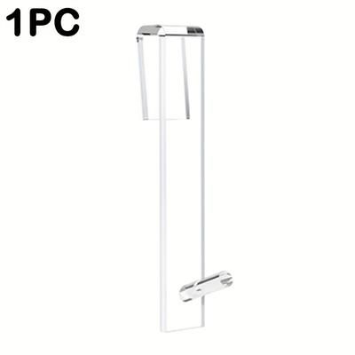 TEMU Acrylic Bathroom Shower Door Hook Door Shower Towel Rack Punch-free Bathroom Bathrobe Hanger Transparent Towel Hooks