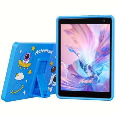 TEMU 7.5 Inch Tablet, 2gb , 64gb Rom, Android 12 Tablet, 1440x1080 Full Hd Display, Dual Cameras, Dual Speakers, Wi-fi, Bt, Learning Tablet With Case And Stand (tablet Color Random Ship)
