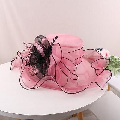 Bombetta Vintage Retro anni '50 Cappello da Chiesa Cappello Derby del Kentucky Signora Nobildonna Cappello per Donne Festa di San Valentino Derby Ascot Festival di Corse di Cavalli Cappello da Adulti