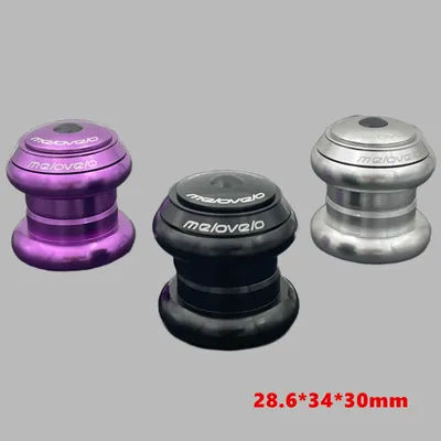 Bike Headset 34mm Bearings Fits 28.6mm Front Fork CNC Machining For Straight Headtube Cycling Accessories