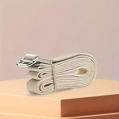 TEMU 2.5m Stretching Straps With Metal For Yoga, Yoga Belt