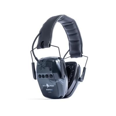 War Bird Intrepid BT-Bluetooth Rechargeable 23dB Earmuffs with Gel Ear Seals Black EAINBT