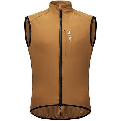 Per uomo Per donna Gilet da ciclismo Senza Maniche Bicicletta Gilet / Panciotto Top con 3 tasche posteriori Mountain Bike MTB Ciclismo su strada Impermeabile Antivento Strisce Riflettenti Gli sport