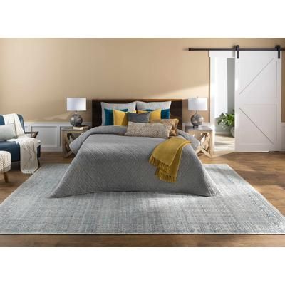 Paulding 18"H x 18"W Cottage Cotton Saffron/Yellow/Mustard Throw Pillow - Boutique Rugs