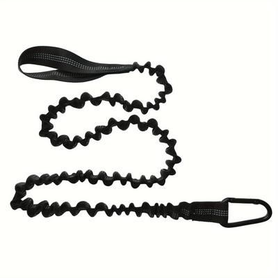 TEMU Kayak Paddle Leash Stretchable Strap Lanyard Cord Tie Boat Rope For Sup Kayaking Boating Canoeing