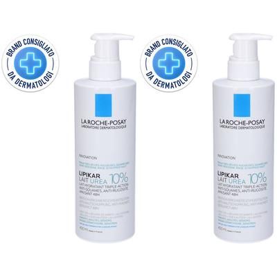 La Roche-Posay Lipikar Lait Urea 10% 400 ml Set da 2 2x400