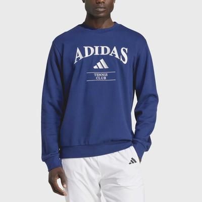 adidas Heritage Tennis Crew 2025 Men's Tennis Apparel Dark Blue