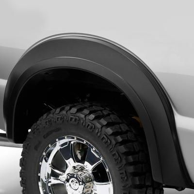 Bushwacker Fender Flares Plastic Black Extend-A-Fender Series, Rear, Driver & Passenger Side, Lifetime limited warranty 20088-02