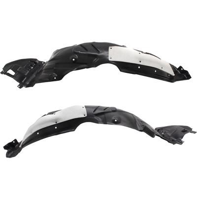 Replacement Fender Liner, Front, Driver & Passenger Side, 1-year unlimited-mileage warranty SET-RT22210003