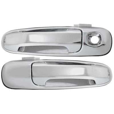 Replacement Exterior Door Handle Plastic Chrome, Front, Driver & Passenger Side, 1-year unlimited-mileage warranty ARBD462140C