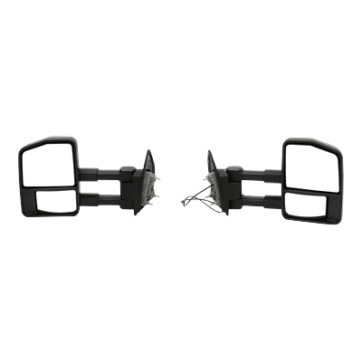 Kool Vue Towing Mirror Textured Black, Driver & Passenger Side, 1-year limited warranty FD286RL